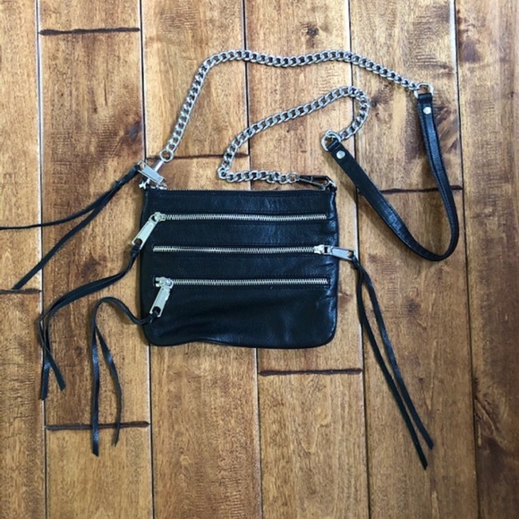 Rebecca Minkoff Handbags - Rebecca Minkoff Three Zip Mini Cross Body